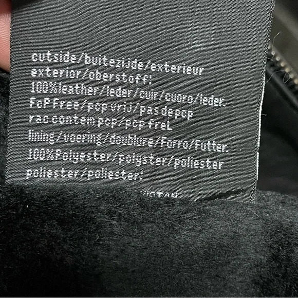 Nexus Men’s Genuine Leather Black Jacket with removable faux fur Liner XL - Picture 3 of 7